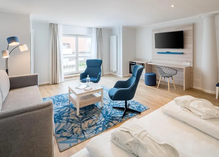 酒店 Strandhotel Gerken 万根沃格