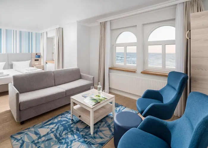 酒店 Strandhotel Gerken 万根沃格