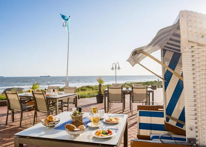 酒店 Strandhotel Gerken 万根沃格